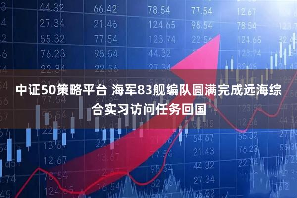 中证50策略平台 海军83舰编队圆满完成远海综合实习访问任务回国