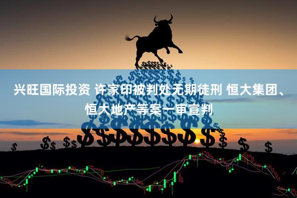 兴旺国际投资 许家印被判处无期徒刑 恒大集团、恒大地产等案一审宣判